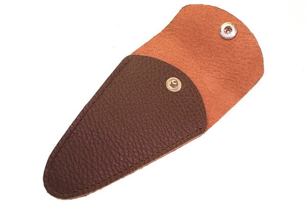 case for nail scissors light brown B0002